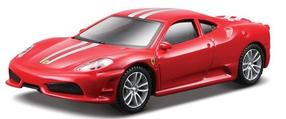  Rotaļlieta automašīna Bburago Ferrari 430 Scuderia, sarkana krās.
