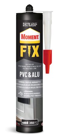 Klijai montažiniai Moment Fix PVC & Aluminum, 0.44 kg, balkšva sp.