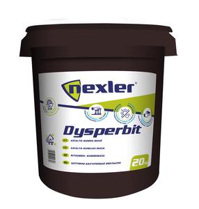 Bituminė mastika Nexler Dysperbit, 20 kg, juoda sp.