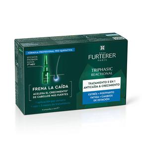 Ampulė plaukams Rene Furterer Triphasic Reactional, 12 vnt., 5 ml