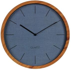 Sienas kvarca pulkstenis Splendid Bern 85499812, zila krās./brūna krās., 30 cm x 30 cm, 30 cm