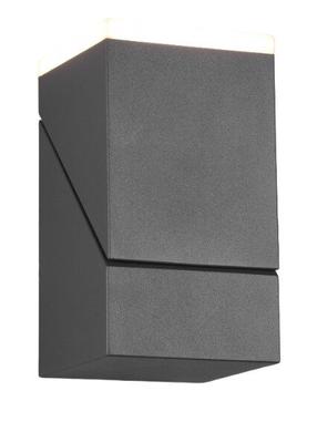Sieninis lauko šviestuvas Trio Avon, 7W, LED, IP54, pilka sp., 9 cm x 16 cm