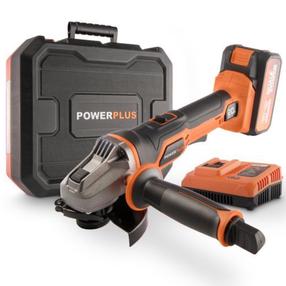 Akumulatora leņķa slīpmašīna Powerplus POWDP35150, 20 V