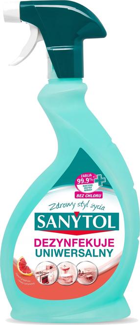 Dezinfekcijas līdzeklis Sanytol Universal Spray Grapefruit, dezinficēšanai, 0.5 l