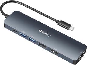 Jungčių stotelė Sandberg USB-C 8K Display Dock