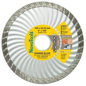 Алмазный диск NovoTools Turbowave, 125 мм x 22.2 мм x 7 мм