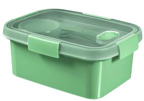 Dėžutė maistui Curver Smart Eco To Go Retangular, 1.2 l, 20.3 cm x 15.4 cm, žalia sp.