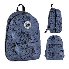 Mokyklinė kuprinė GO26-188M-3, pilka sp., 41 cm x 28.5 cm x 13 cm