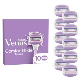 Keičiamos skustuvo galvutės Gillette Venus ComfortGlide Breeze, 10 vnt