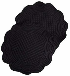 Stalo padėkliukas Homla Alven 244115, 38 cm x 38 cm, 2 vnt., Juoda sp.