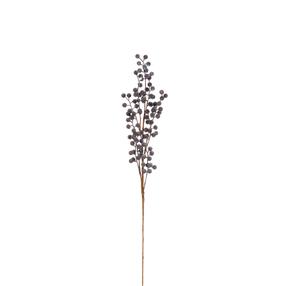 Kalėdinė dekoratyvinė šakelė Christmas Touch, mėlyna sp., 60 cm