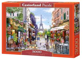 Dėlionė Castorland Flowering Paris 3000 el. C-300525, 3000 vnt.