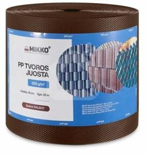 Лента заборная Mikko, коричневый цв.