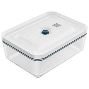 Dėžutė maistui Zwilling Fresh & Save, 2 l, 24.1 cm x 18 cm, skaidri sp./balta sp.