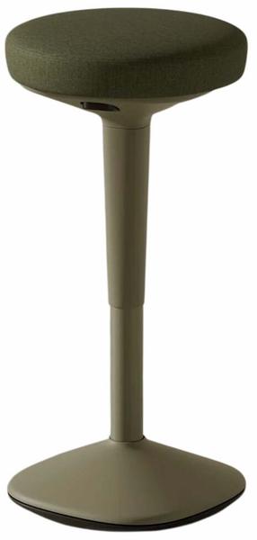 Darbo kėdė Desktronic Wobble, 37 x 37 x 57 - 82 cm, žalia sp.