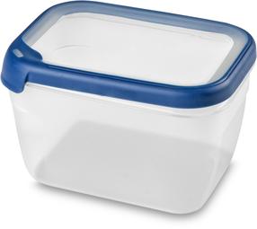 Dėžutė maistui Curver Grand Chef Eco 252258, 2.4 l, 20 cm x 15 cm, skaidri sp./mėlyna sp.