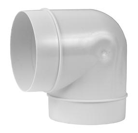 Līkums Europlast AL125-90, 90 °, 125 mm
