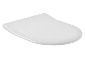 Сиденье для унитаза с крышкой Villeroy & Boch SlimSeat, белый цв., 43.2 см x 35.8 см