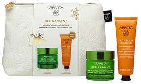 Veido priežiūros priemonių rinkinys Apivita Bee Radiant, 100 ml, 2 vnt.