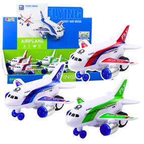  Rotaļu lidmašīna Lean Toys Flying, (krāsa/dizains tiek izvēlēts nejauši)