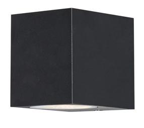 Sieninis lauko šviestuvas CristalRecord Confo, GU10, IP44, juoda sp., 6.3 cm x 7.8 cm