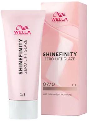 Juuksevärv Wella Professionals Shinefinity, natural oatmilk v., 07/0, 60 ml