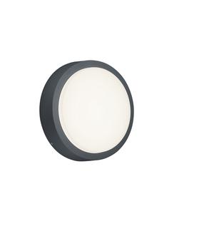 Sieninis lauko šviestuvas Trio Breg, 9W, E27, IP54, antracito sp.