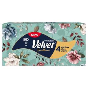 Papīra dvieļi Velvet, 3 sl, 90 gab.