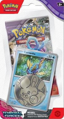 Kortų žaidimas Pokemon TCG Scarlet & Violet Temporal Forces Checklane, įvairių spalvų, EN