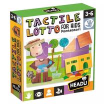 Strateginis žaidimas Headu Montessori Tactile Lotto For Kids 25374, EN