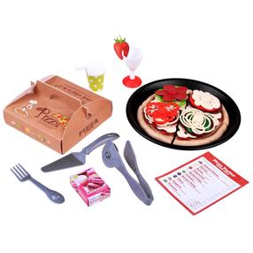 Rotaļu virtuves piederumi, picas komplekts Gourmet ZA3775, daudzkrāsaina