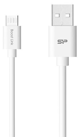 Laidas Silicon Power, Micro USB type B/USB 2.0 Type A, balta sp.