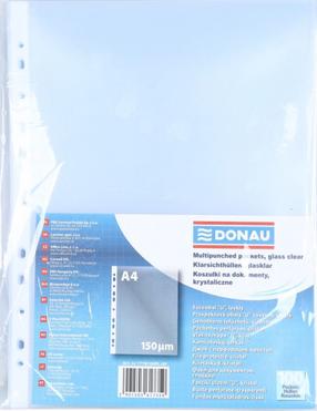 Įmautė Donau 11D1778100PL, 29.7 cm x 21 cm, A4, 100 vnt. Skaidri sp.