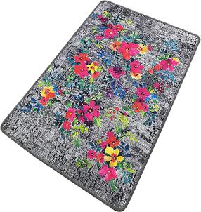 Vonios grindų kilimėlis Foutastic Etova 359CHL5217, įvairių spalvų, 120 cm x 70 cm