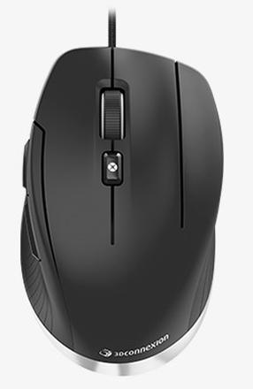Juhtmega arvutihiir 3Dconnexion CadMouse Compact, juhtmega usb / ps/2, must v.