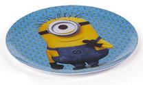Lėkštutė Plate Minions, 20 cm, melaminas, mėlyna sp.