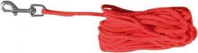 Šuns pavadėlis Trixie Tracking Leash 19763, raudona sp., 10m