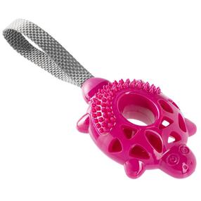 Игрушка для собаки, таскать Gimborn Turtle 66288, розовый цв./серый цв.