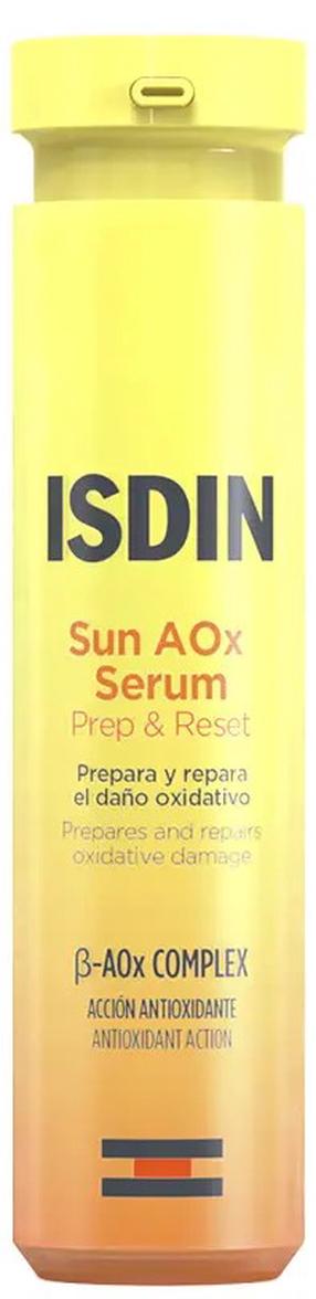 Gēls iedeguma kopšanai sejai Isdin Sun AOx Serum, 30 ml