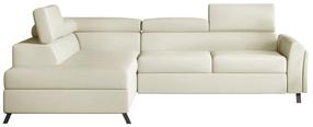 Kampinė sofa Kairos Soft 33, šviesiai ruda sp., kairinė, 197 x 265 cm x 95 cm