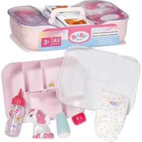 Lėlių priežiūros rinkinys Zapf Creation Baby born Bedtime 840597, rožinė sp.