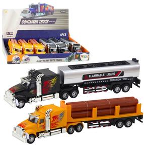  Rotaļu kravas automašīna Lean Toys Container, 1:36, (krāsa/dizains tiek izvēlēts nejauši)