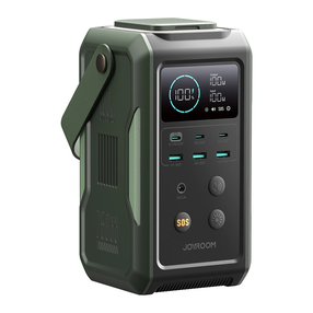 Lādētājs-akumulators (Power bank) Joyroom JR-PBF10, 75000 mAh, 100 W, melna krās./zaļa krās.