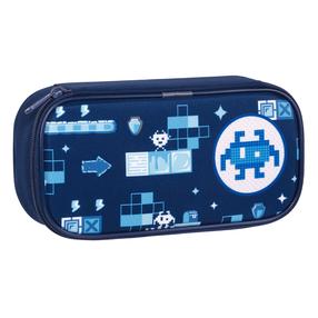 Пенал без инструментов Tiger Family TGAS-019C05, 11 см x 22 см, синий цв.