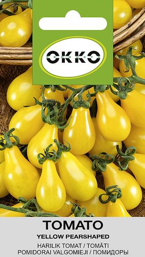 Sėklos Okko, pomidorai YELLOW PEARSHAPED, 0.1 g