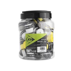 Верхняя обмотка для теннисной ракетки Dunlop Gecko-Tac, 60 шт., микс цветов