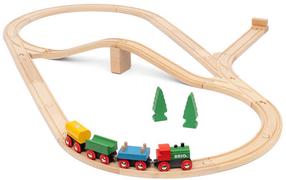 Игрушечный поезд с рельсами Brio 65th Anniversary Train Set 63603600, многоцветный