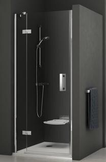 Dušo durys Ravak Smartline SMSD2-120 B-L, 120 cm x 190 cm, skaidri sp./chromo sp./grūdintas