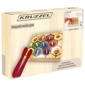 Galda spēle Kruzzel Honeycomb, daudzkrāsains