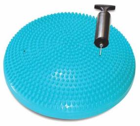 Balansa paliktnis, pieaugušajiem Tunturi Air Stepper Pad 14TUSYO002, 33 cm, 1 kg, zila krās.
